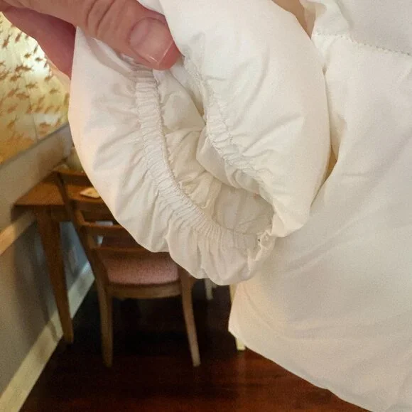 NWT 32 Degrees Heat Women's XL Puffer Jacket in White. - Picture 9 of 9